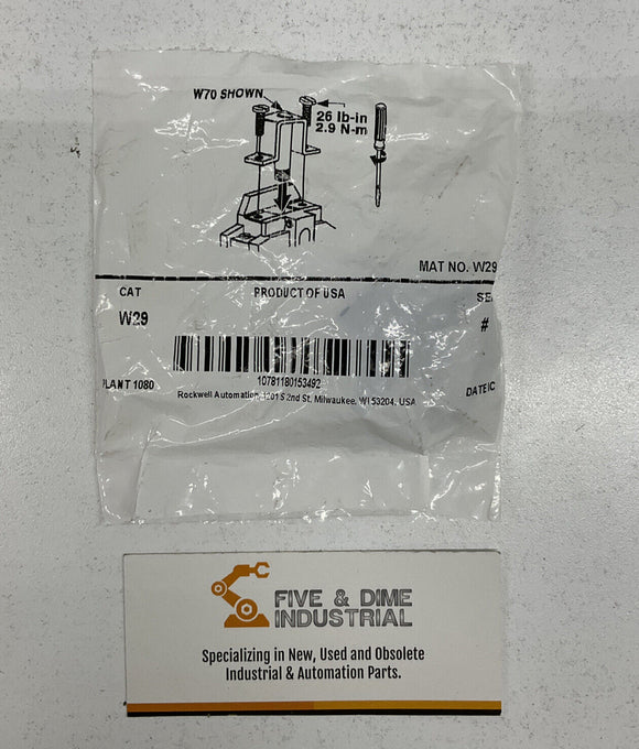 Allen Bradley W29 Thermal Overload Heater Element