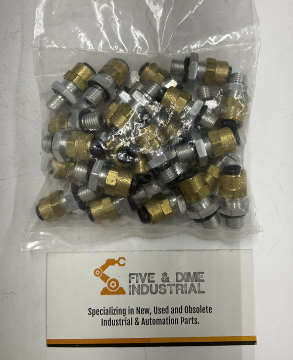 Pneumadyne S14-2316 Pkg. of (25) 5/16 - 24 to 1/4 Push Fittings