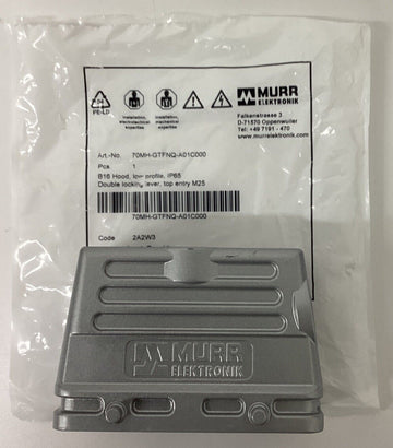 Murr 700MH-GTFNQ-A01C000 B16 Double Locking Top Entry Hood M25