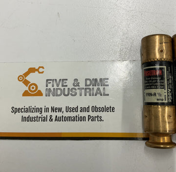 Bussmann Fusetron FRN-R-1/2 Fuses 1/2A Lot of (2) - 0