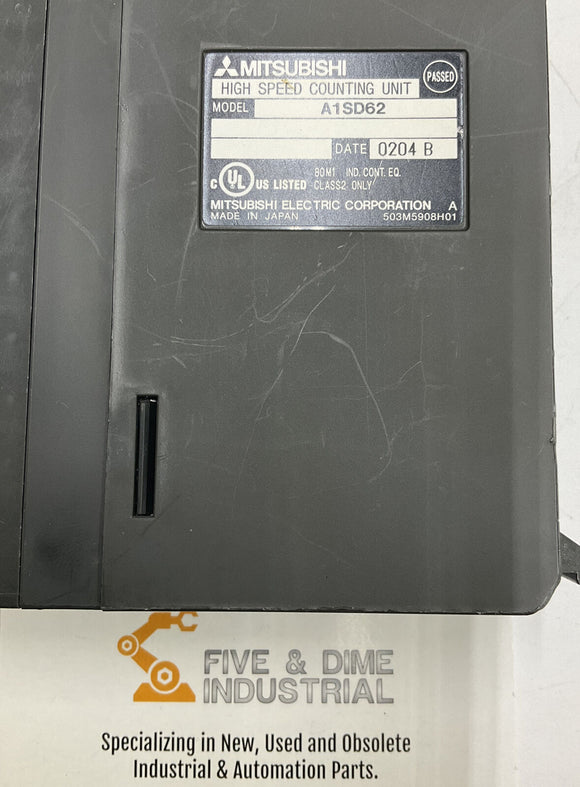 Mitsubishi A15D62 High Speed Counting Unit Module