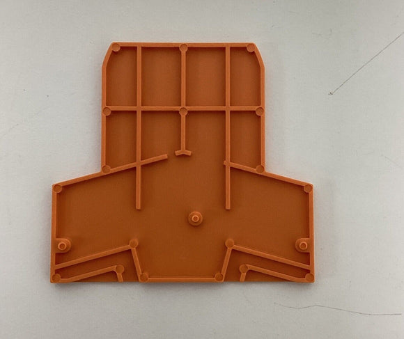 Wago 281-309 Orange Terminal Block End Barriers Lot of 25