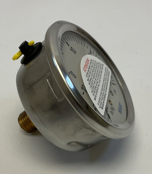 Wika 213.53 2.5" Hydraulic Gauge -30 INHG / 30 Psi