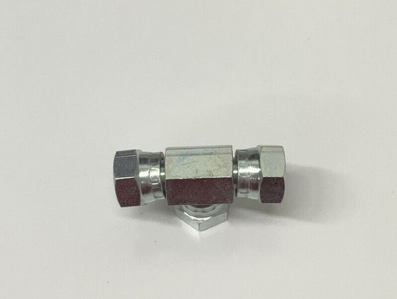 Brennan 9344-06-06-06 3/8" BSPP "Tee" Female x3 Steel