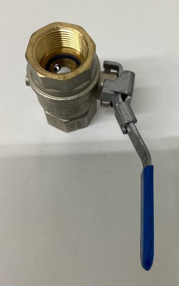 Bonomi S.93  1"  EN-10266-1M Ball Valve with Locking Handle