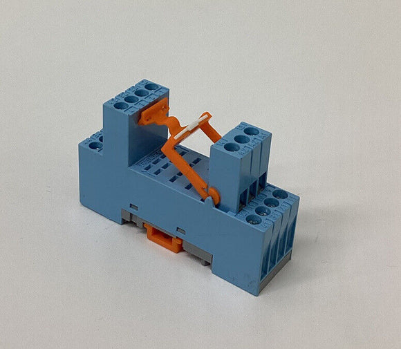 Releco S9-M Relay Socket 4PDT Plug-In 6A 250 Vac 14Pin Din Rail Series