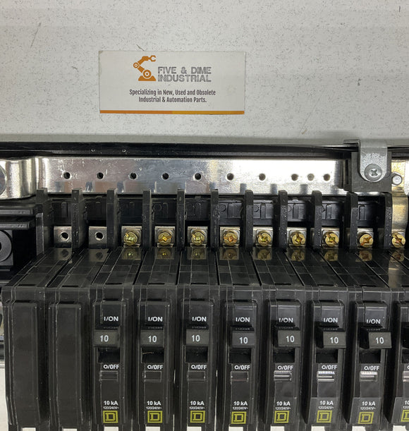 Square D NQM810M1CSB8 Circuit Breakers Panelboard with 16 DP-4075  100A