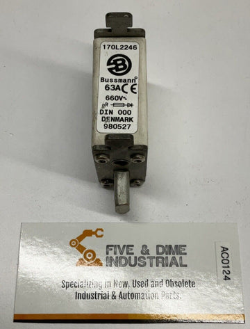 Bussmann 170L2246 High Speed Square Body Fuse 63A 660V