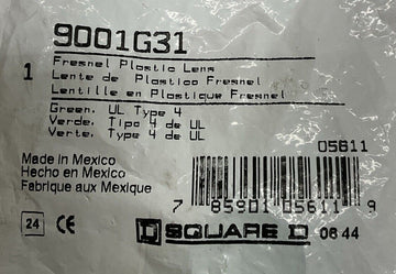 Square D  9001G Green Lens - 0