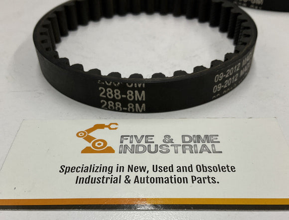 Unbranded Pack of  2 288-8M-12 Timing Power Transmission Belt 36 Teeth