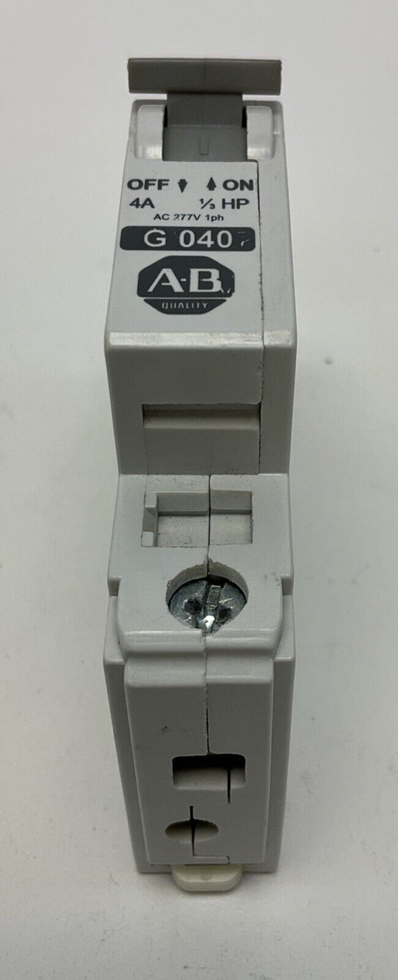 Allen Bradley 1492-CB1 G040 Circuit Breaker 4A 1 Pole