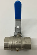 Bonomi S.93  1"  EN-10266-1M Ball Valve with Locking Handle-5
