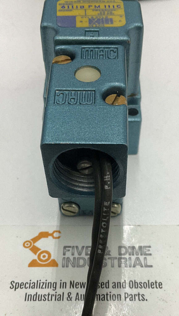 Mac 6111B-PM-111C Solenoid Valve 25-150 PSI