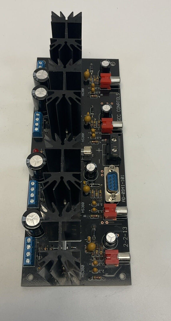 SCC STATIC CONTROLS CB-0941-101 4 Channel Amp Board