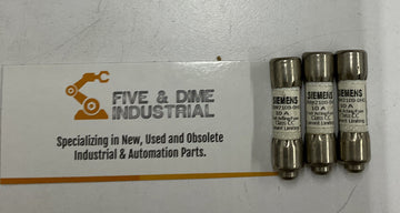 Siemens 3NW2100-0HG Fast Acting Fuse 10A 600V (Lot of 3)