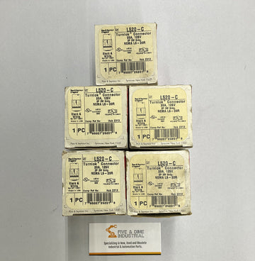 Pass and Seymour L520-C Turnlok Connectors  Receptacles. Lot of 5