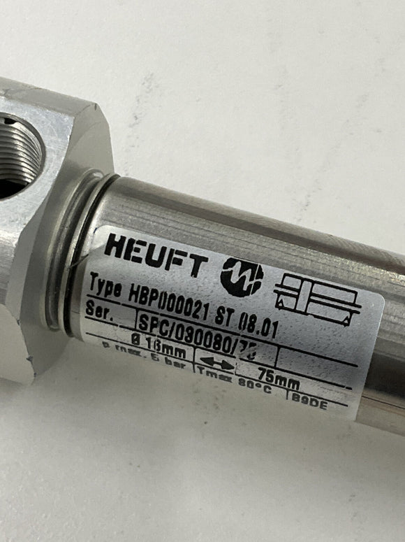 Heuft  HBP000021 Pneumatic Cylinder 16mm-75mm