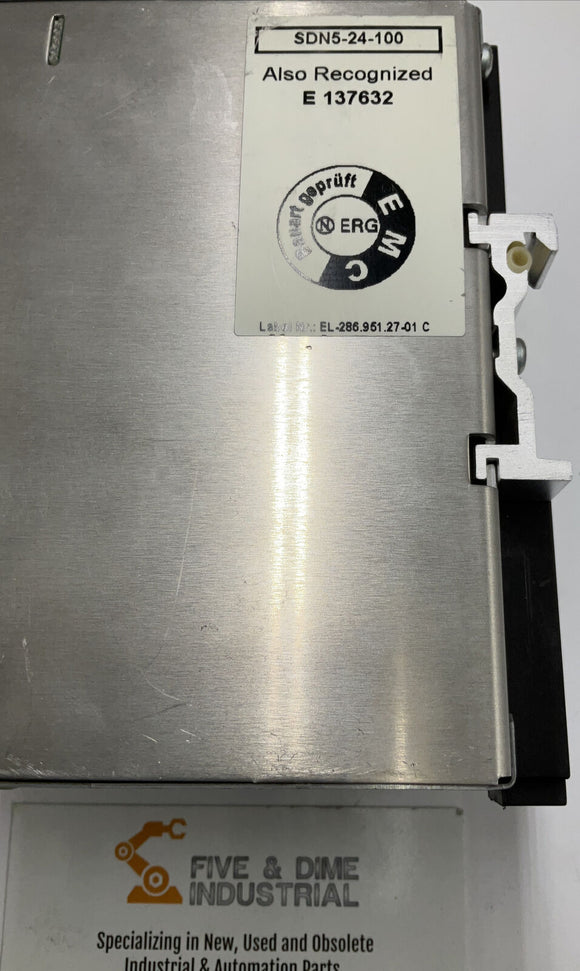 Sola SDN 5-24-100 Power Supply Module 115/230 Vac 24 Vdc / 5A