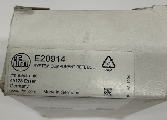 IFM Efector E20914 Mounting Hardware for Reflectors