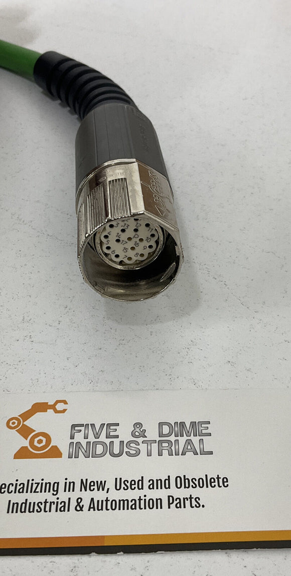 Allen Bradley 2090-CFBM7DF-CEAA07 Bulletin  25 Meter Motor Feedback Cable