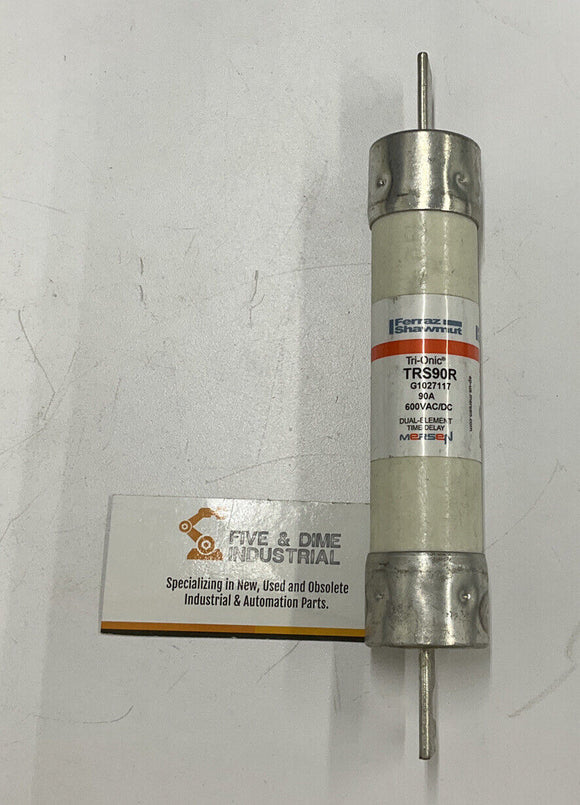 Ferraz Shawmut TRS90R Dual-Element Time-Delay Fuse 600 Vac 90A