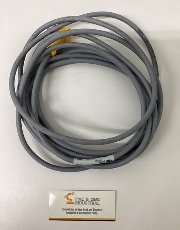 Turck WKS4.5T-5 Cable U-00221 M12 Female Right Angle 5-Meters