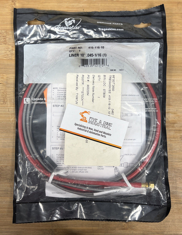 Tregaskiss 415-116-10 Liner Assembly 10' .045-1/16