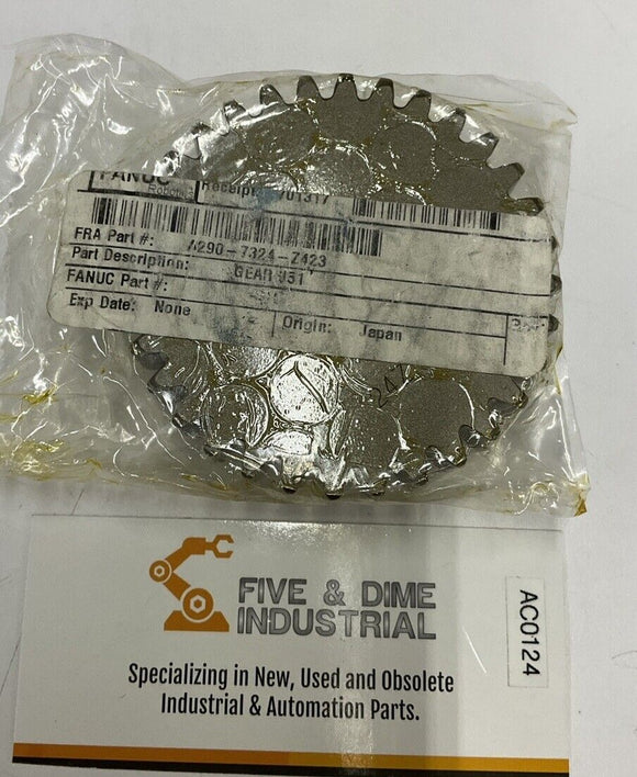 Fanuc A290-7324-Z423 Gear J51