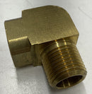 Parker 2202-8-8 Brass 1/2 MNPT x FNPT Elbow  Fitting-4