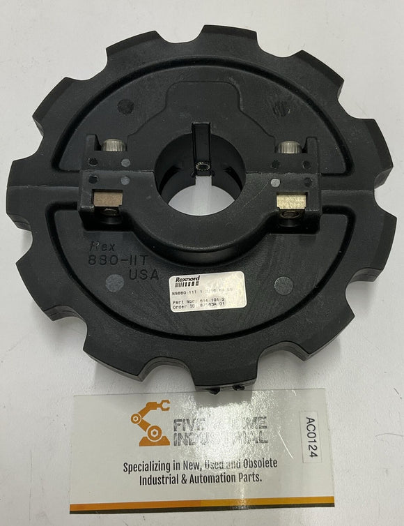 Rexnord 614-101-2 KW SS MatTop Sprocket NS880-11T 1-3/16