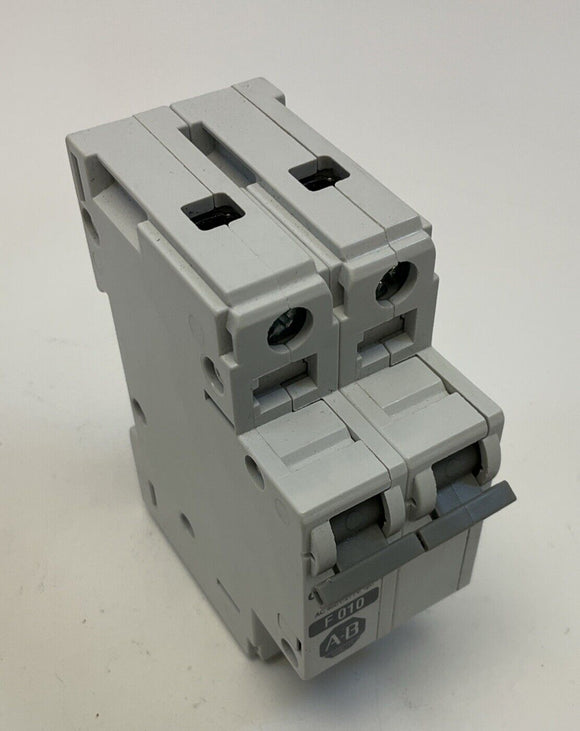 Allen Bradley 1492-CB2-F010 Ser. C 1A 480277 Volt Max Circuit Breaker 2-Pole