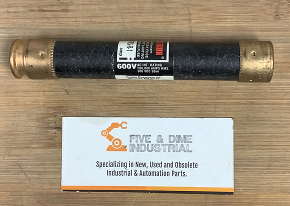 Bussmann Fusetron FRS-R-1 Fuses 600VAC.Lot of 2