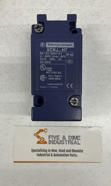 Schneider Electric Telemecanique ZCK-J11-H7 Limit Switch Body