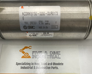 SMC NCDMKW150-0200-DUR0173 Cylinder Double Acting Bore 1-½  Stroke 2 250 PSI - 0