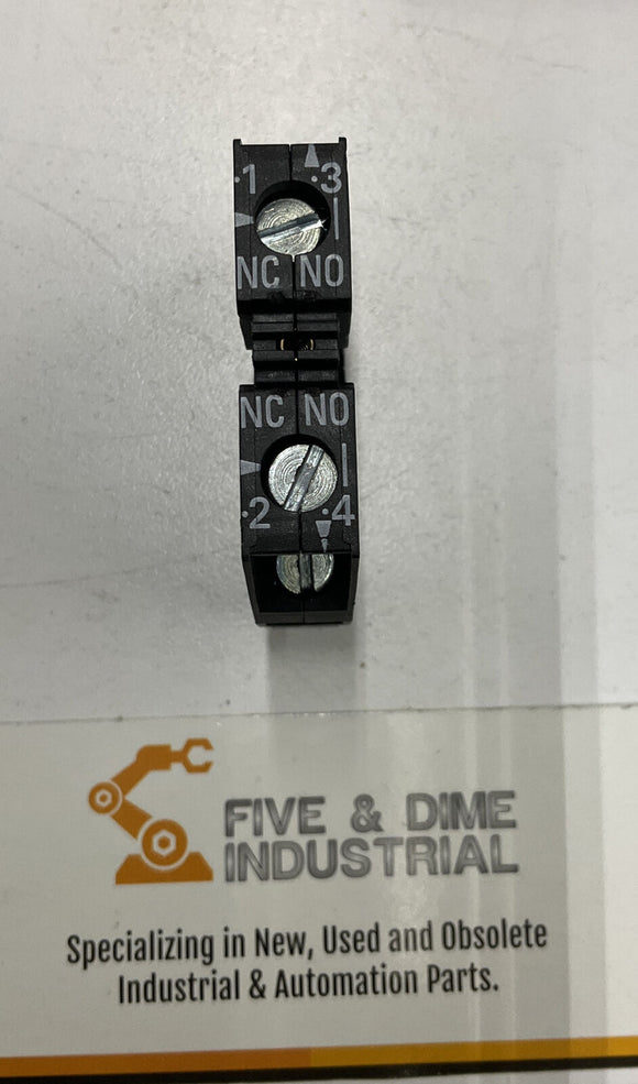 Siemens 3SB3221-0AA71 Clear Flat Push Button NO / NC