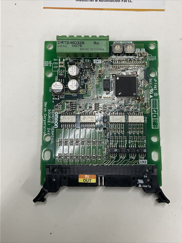 Omron DRT2-MD32B Remote Terminal Head Device Net 24V