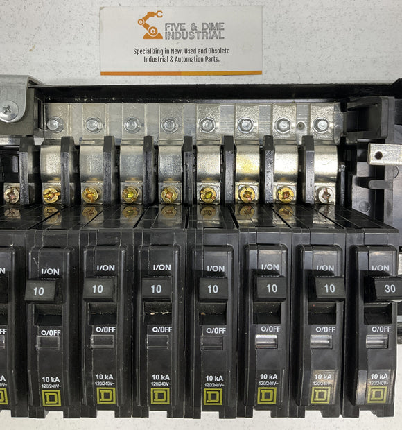 Square D NQM810M1CSB8 Circuit Breakers Panelboard  100A with 16 DP-4075