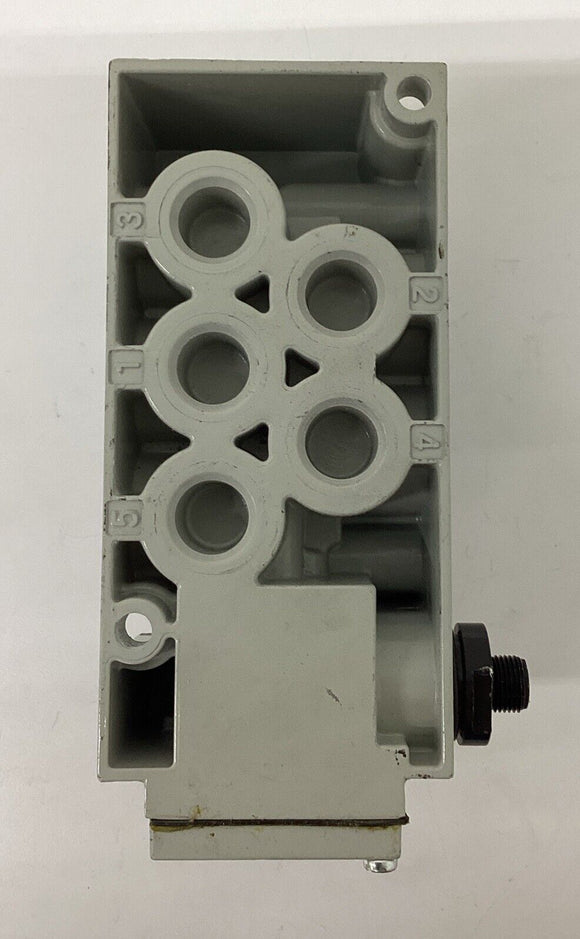 Numatics 353BA400M000061 24VDC Solenoid Valve w/ 3/8'' Npt Base