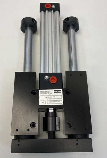 Parker HBT15-05BT4A-B Pneumatic Guided Slide Cylinder Assembly - 0