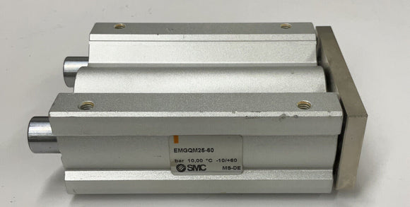 SMC EMGQM25-60 Dual Rod Guided Air Cylinder