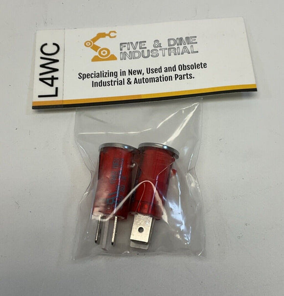 Soli Co Series 31 Panel Lamp 250 v Neon .500"  Pack of  2