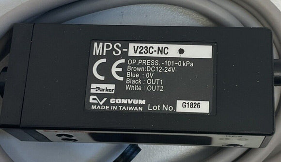 Parker / Convum MPS-V23C-NCP Pressure Sensor 12-24VDC