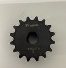 Tsubaki H35B16 Bore to Size Sprocket  1/2'' Bore  16 teeth-2