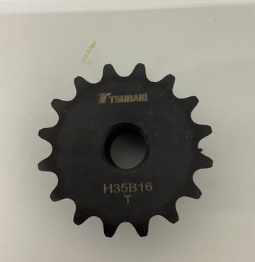 Tsubaki H35B16 Bore to Size Sprocket  1/2'' Bore  16 teeth - 0