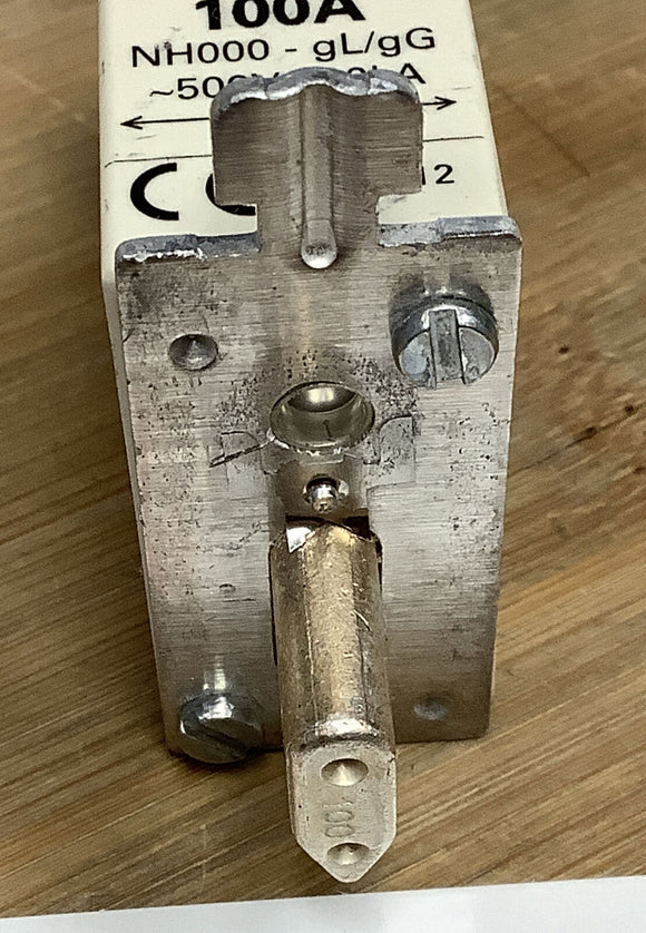 Siemens 3NA3 830 Fuse Link 100A 500 VAC