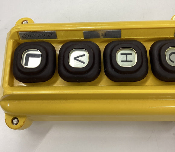 Kasuga COB86ULP  3 Switch, 9 Button Rainproof Hoist Pushbutton Pendant