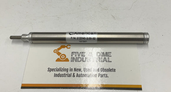 American Cylinder 312SNS-2.00-32 5/16" Bore Stainless