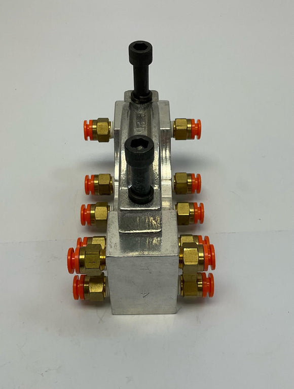 CPI  MBC-250-4V2B-PT  6-Port Manifold for 2-1/2'' Tube
