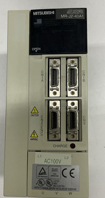 Mitsubishi MR-J2-40A1 400W, 1PH AC Servo Drive