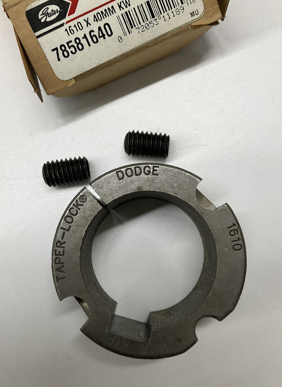 Gates 78581640 Taper Lock Bushing 1610 X 40mm Bore